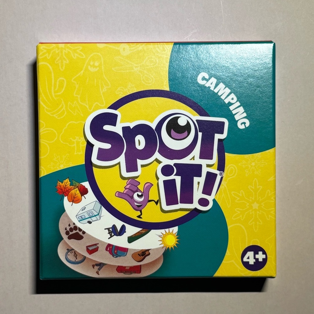 McDonald's Spot It! Camping Edition Happy Meal Toy